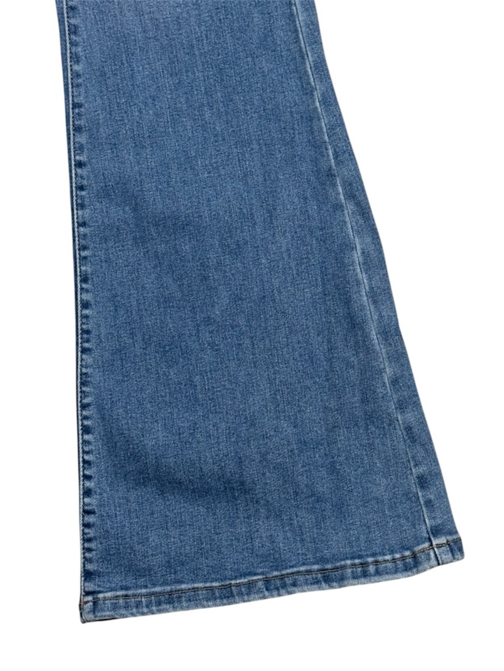 078 WE THE FREE Women's Jayde Flare Jeans, Sunburst Blue, Sz 32 - Picture 5 of 14